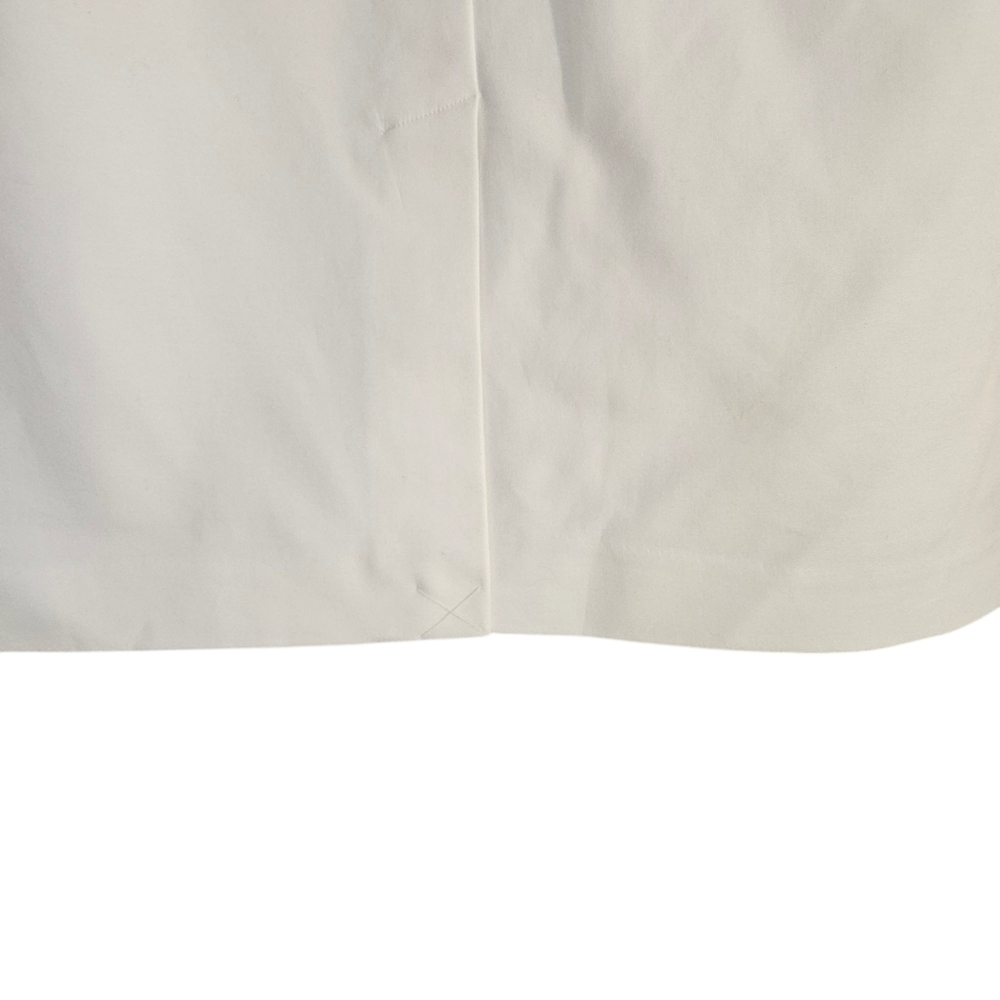 NWT Liz Claiborne White Belted Pencil Skirt - Picture 3 of 6